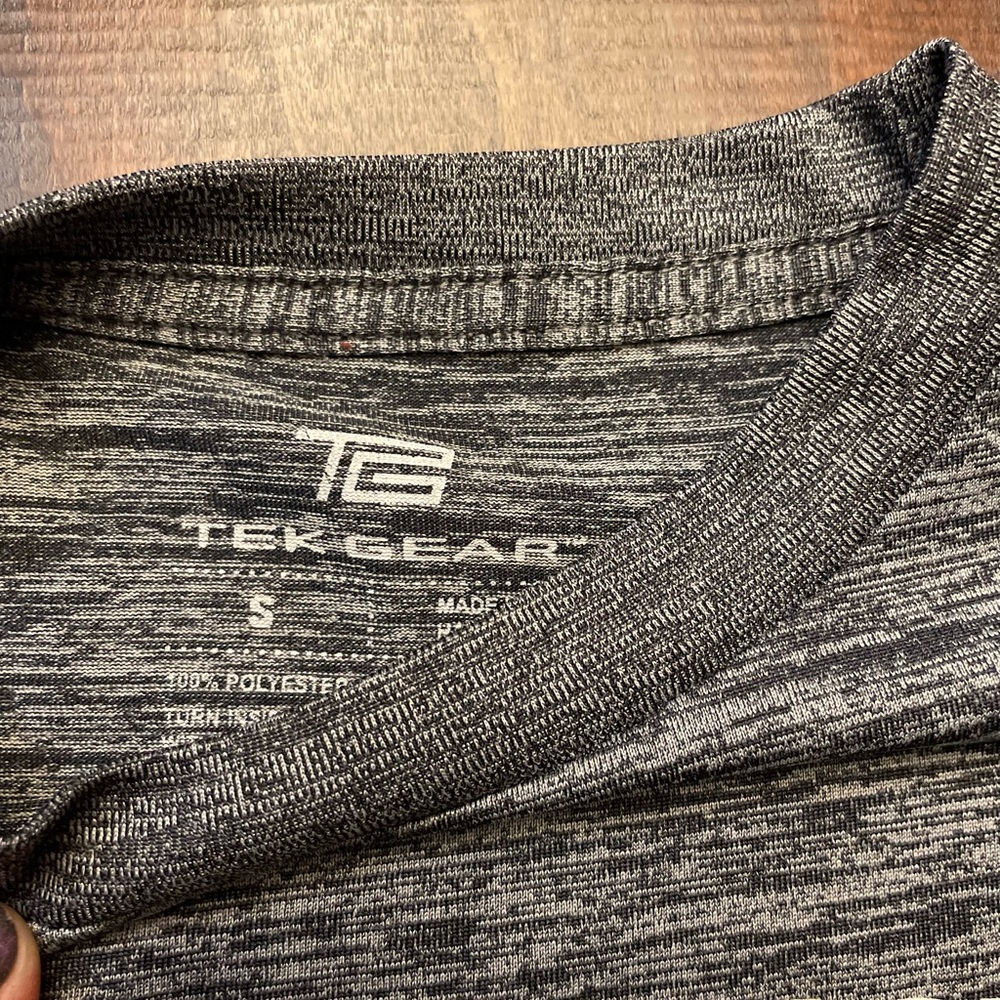 Long sleeve tee, faux layered, YS - Picture 2 of 3